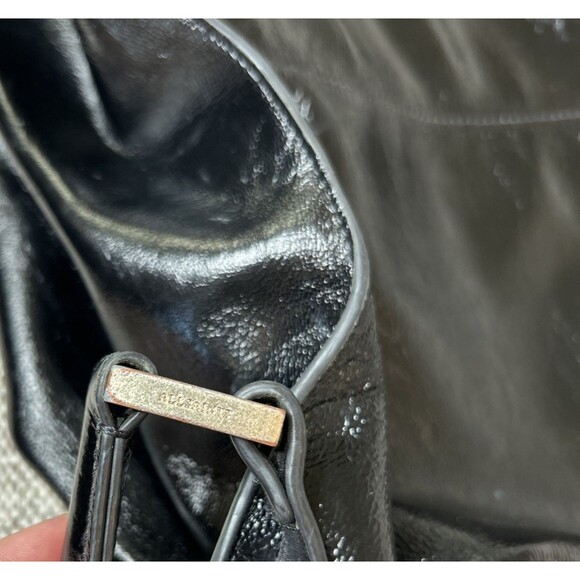 All Saints Alpha Backpack in Liquid Khaki Black Shinny main image 8